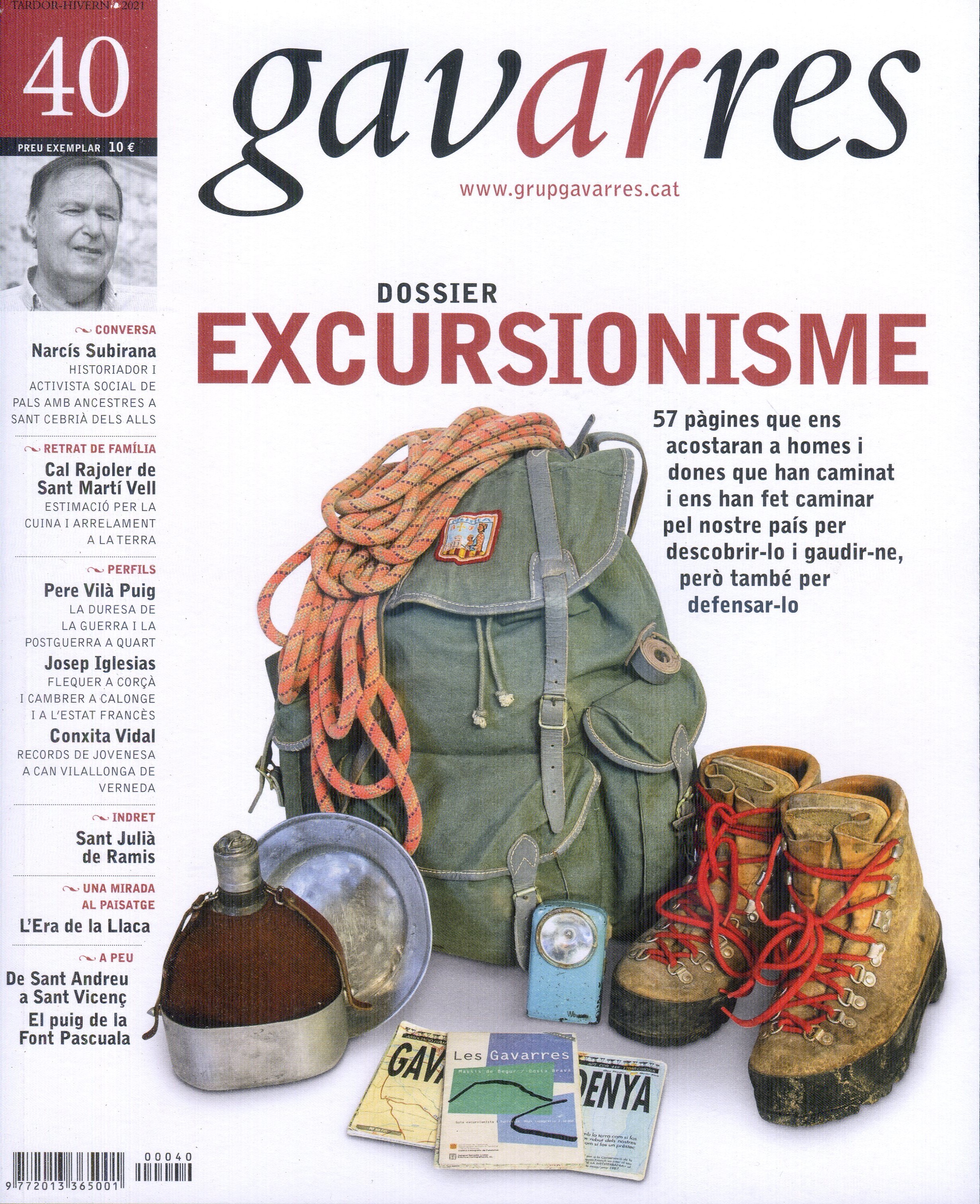 Gavarres : Dossier excursionisme - Portada